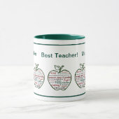 Die besten Lehrercharakteristika der Green Apple W Tasse (Zentrum)