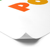 Die besten leuchtenden Farben der Welt für Poppi Poster (Ecke)