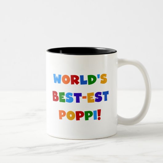 Die besten leuchtenden Farben der Welt für Poppi Zweifarbige Tasse (Rechts)
