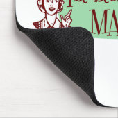 Die besten Mädchen stammen aus Mauritius Mousepad (Ecke)
