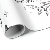 Die besten Mama-Mütter der schwarzen Welt Geschenkpapier (Rolleneckpunkt)