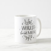 Die besten Mama-Mütter der schwarzen Welt Kaffeetasse (VorderseiteRechts)