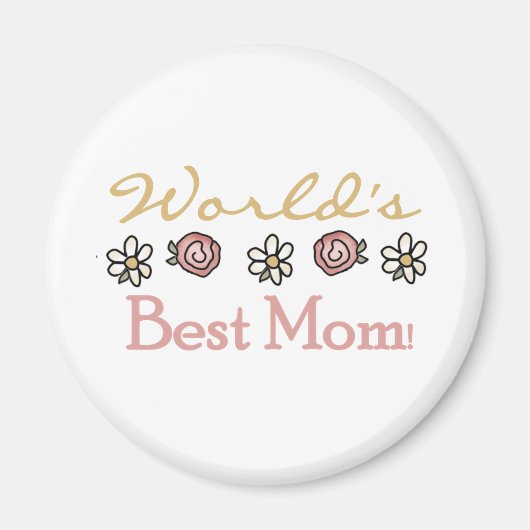 Die besten Mamas der Welt für Rose Magnet (Vorne)
