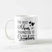 Die besten Mamas erhalten zu den Großmüttern Kaffeetasse (Links)