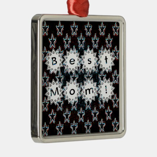 Die besten Mamas im Neon Ornament (Rechts)