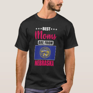 Die besten Mamas stammen aus Nebraska T-Shirt