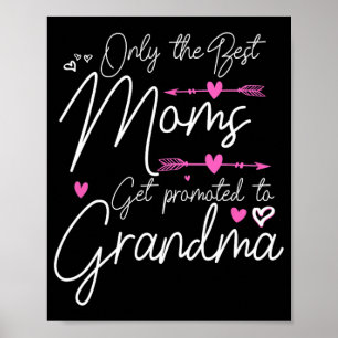 Die besten Mamas werden für Großgroßmutter Niedlic Poster