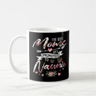 Die besten Mamas werden für Naunie Floral Grand be Kaffeetasse