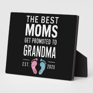 Die besten Mamas werden für Oma Est 2025 beworben Fotoplatte