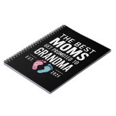 Die besten Mamas werden für Oma Est 2025 beworben Notizblock (Linke Seite)