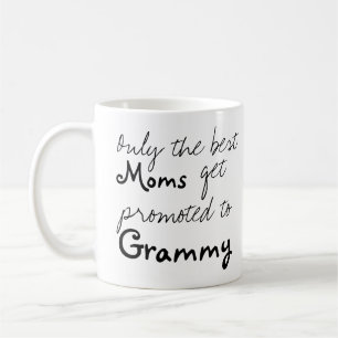 Die besten Mamas werden zur Grammy Coffee Cup Tass Kaffeetasse