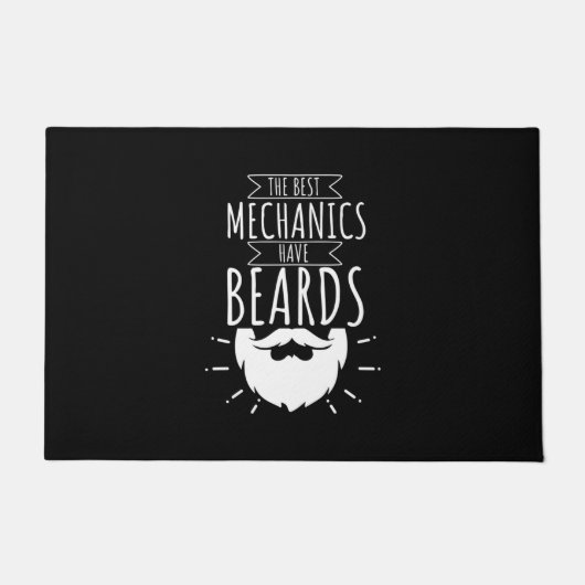 Die besten Mechaniken haben Beards Fußmatte (Vorderseite)