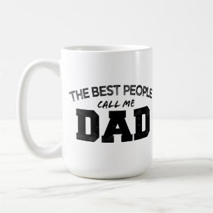 DIE BESTEN MENSCHEN NENNEN MICH VATER geburtstag v Kaffeetasse