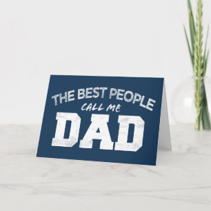 DIE BESTEN MENSCHEN NENNEN MICH VATER geburtstag v Karte