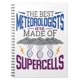 Die besten Meteorologen sind aus Superzellen Notizblock