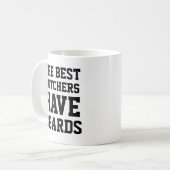 Die besten Metzger haben Bärte Kaffeetasse (Vorderseite Links)