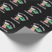 Die besten Mischungen für immer Funny BESTE FREUND Geschenkpapier (Ecke)