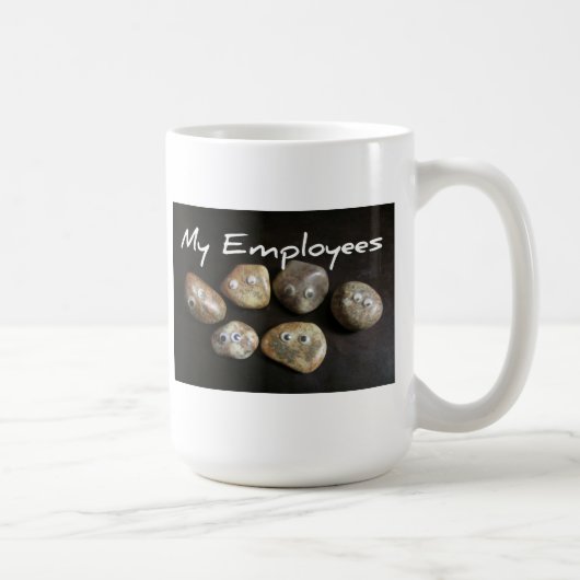 Die besten Mitarbeiter aller Zeiten Kaffeetasse (Rechts)