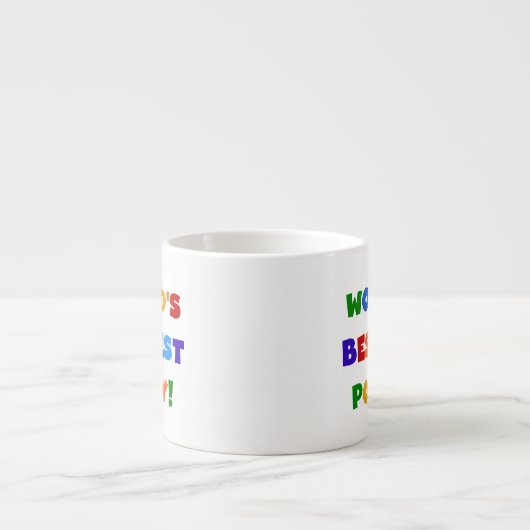 Die besten Mohngeschenke der Welt in hellen Farben Espressotasse (Vorderseite)