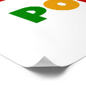 Die besten Mohngeschenke der Welt in hellen Farben Poster (Ecke)