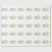 Die besten Momente des Jahres 2025 beginnen hier Geschenkpapier (Flach)