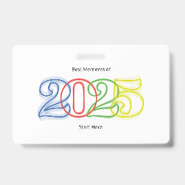 Die besten Momente von 2025 beginnen hier Ausweis
