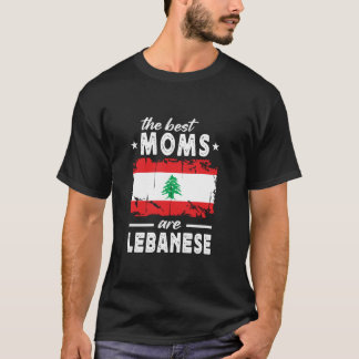Die besten Mütter sind libanesisch Muttertag Liban T-Shirt