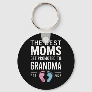 Die besten Mütter werden zur Oma befördert Est 202 Schlüsselanhänger