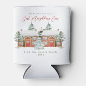 Die besten Nachbarn je Illustrierten Zuhause Weihn Dosenkühler (Vorderseite)