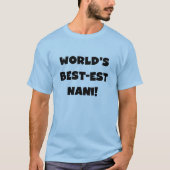 Die besten Nani-T - Shirt und Geschenke der Black (Vorderseite)