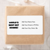 Die besten Nonnie-Geschenke der Black Text World (Insitu)