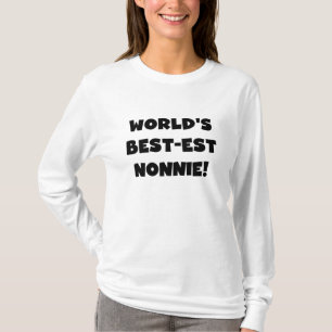 Die besten Nonnie-Geschenke der Black Text World T-Shirt
