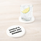 Die besten Nonnie-Geschenke der Black Text World Untersetzer (Seite)