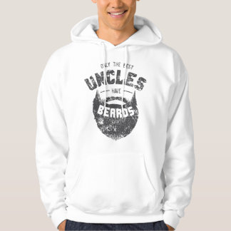 Die besten Onkel haben Bärte Lustig Cute Bart Hoodie