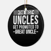Die besten Onkels werden zu einem großen Onkel Keramik Ornament (Links)