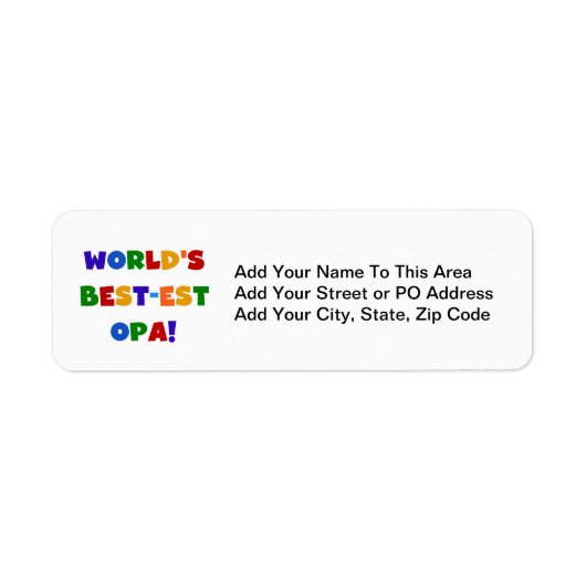 Die besten opa-farbenen Geschenke der Welt (Vorne)