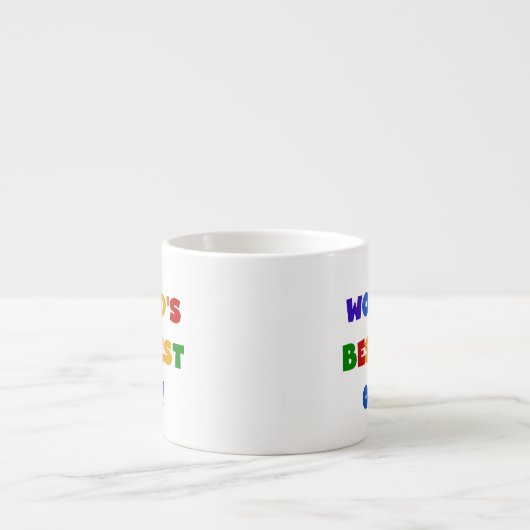 Die besten opa-farbenen Geschenke der Welt Espressotasse (Vorderseite)