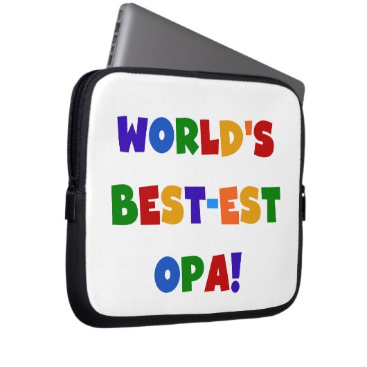 Die besten opa-farbenen Geschenke der Welt Laptopschutzhülle (Vorne Rechts)