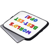 Die besten opa-farbenen Geschenke der Welt Laptopschutzhülle (Vorne Knopf)