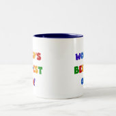 Die besten opa-farbenen Geschenke der Welt Zweifarbige Tasse (Mittel)
