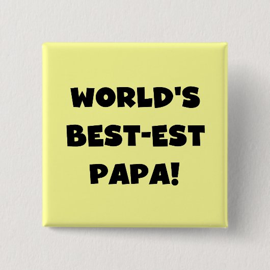 Die besten Papa-Tshirts und Geschenke der Black Te Button (Vorderseite)