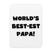 Die besten Papa-Tshirts und Geschenke der Black Te Magnet (Vertikal)