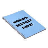 Die besten Papa-Tshirts und Geschenke der Black Te Notizblock (Rechte Seite)