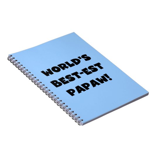 Die besten Papageschenke der Black Text World Notizblock (Rechte Seite)