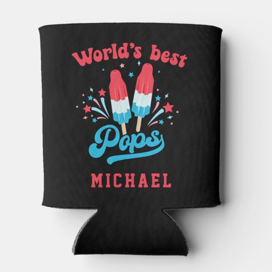 Die besten Pop der Welt am 4. Juli Dosenkühler (Rückseite)