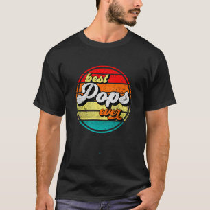Die besten Pop je Vatertag Opa Vintag Retro T-Shirt