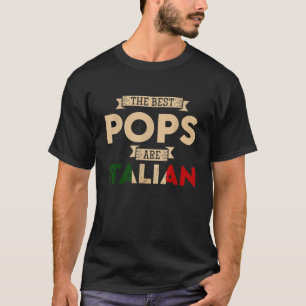 Die besten Pop sind Italienische Fahne Funny Itali T-Shirt