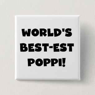 Die besten Poppi-Black-Text-Geschenke der Welt Button