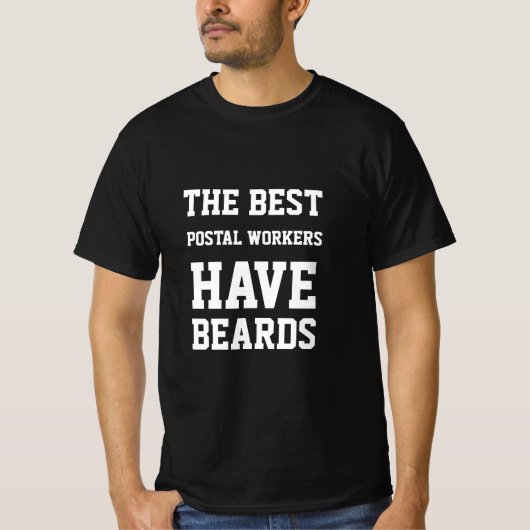 Die besten Postangestellten haben T - Shirt mit Bä (Vorderseite)