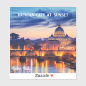 Die besten ruhigen Plätze in Kursivschrift Aufkleber (Blatt)